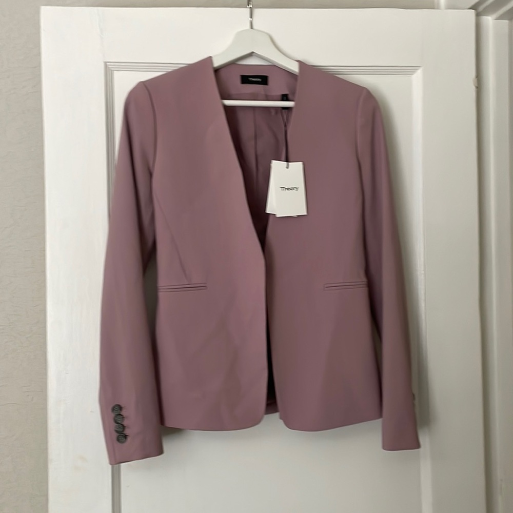 Theory Blazer - Dusty Lilac